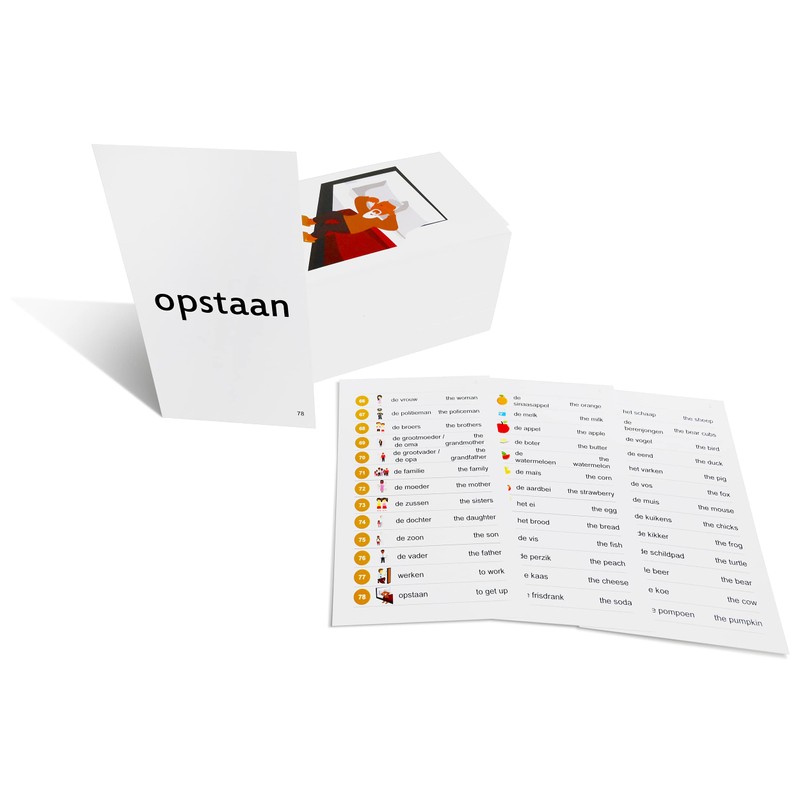 Pat's Flash Cards 400 Dutch Flash Card Bundle