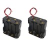 Leadigol Battery Holder Box Both Sides Double Layer Batteries Stack