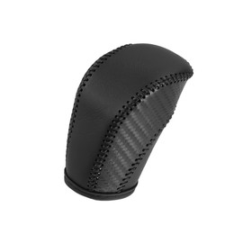 ACROPIX Car Faux Leather Gear Shift Knob Cover for Volkswagen Jetta Tiguan 2011-2019 Passat Beetle 2012-2019 Atlas 2018-2019 CC 2013-2017 Carbon Fiber Grain Car Parts