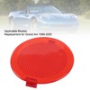 Interior Front Door Trim Reflector Lens 22612756 Inside Door Red