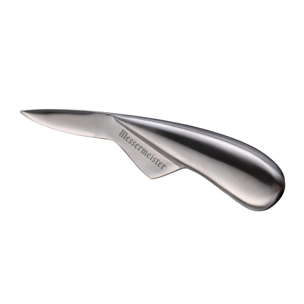 Messermeister Oyster Knife, Stainless Steel, Left and Right Handed