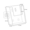 taymar Brochure Holder in Postcard Format DIN A6