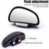 jose2015 Blind Spot Mirrors, blindspot mirror for Cars LEFT，Universal Adjustable