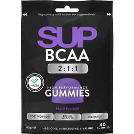 SUP BCAA Gummies Peach 40 Pack