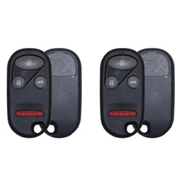 Car Key Fob Keyless Entry Remote for Honda Accord 2002 FCC KOBUTAH2T K0BUTAH2T Part Number 72147-S84-A03 72147-S84-A01 72147-S0K-A02 Pack of 2