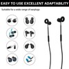 Earplug Lanyard [2 pcs] with Magnetic Tug-Resistant Safety Cord, Flexible