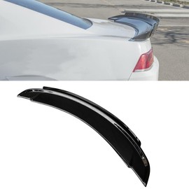 Arkdeffon Rear Trunk Spoiler Wing Rear Tail Trunk Wing Spoiler Compatible with Chevy Camaro 2014-2015, Rear Spoiler ZL1/Z28 Style W/Wickerbill (Glossy Black)