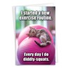 NobleWorks Funny Birthday Greeting Card with 5 x 7 Inch