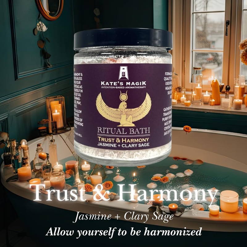 Trust & Harmony Ritual Bath Salts - Jasmine + Clary