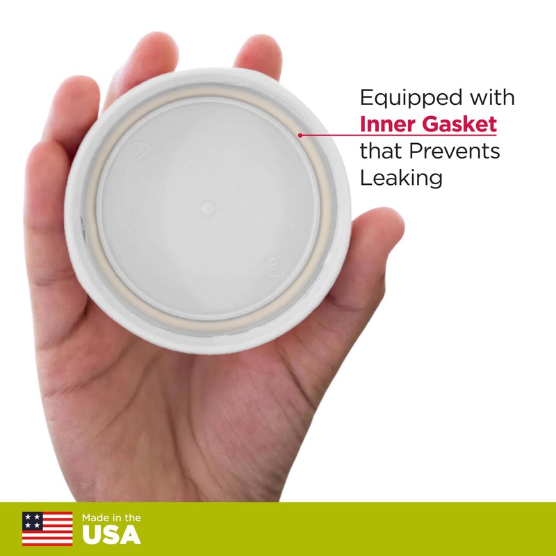 iLIDS Mason Jar Storage Lid, Regular Mouth, Made in USA,