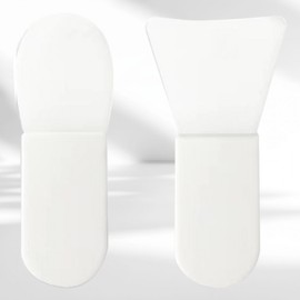 Portable Lotion Spatula Brush for Skincare Face Masks Storage Case 18ea