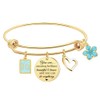 10th Birthday Gifts for Girls Charm Gold Birthday Bracelets Inspirational