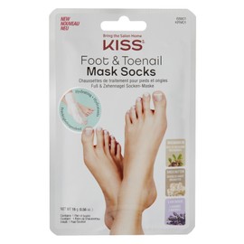 KISS K-Beauty Foot & Toenail Mask Socks KFM01 (3 PACK)