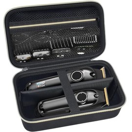 Estuche Compatible con Novah, Ufree, KIKIDO, GLAKER, FADEKING, GSKY, Romanda, cortapelos Profesionales, Recortadora de Barba, Cuidado Personal, Almacenamiento