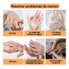 Guantes De Robot Rehabilitación Manos Entrenador Ejercicio Color Orange Left