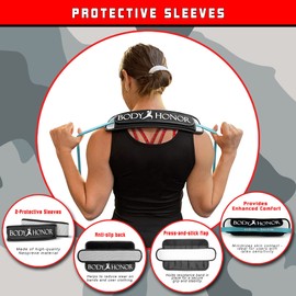 Body Honor Pull Up Assistance Bands, Resistance Bands for Men & Women, Exercise Bands, Stretching, Resistance Training, Stability Training, Physical Therapy, Posture, Mobility, Bands (Set-5)