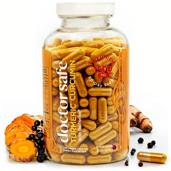 Turmeric Curcumin with 95% Curcuminoids & BioPerine Black Pepper |