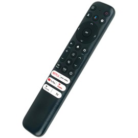 Replacement Remote Control Applicable for TCL Smart Google TV 55Q550G-CA 65Q550G-CA 50S470G-CA 58S470G-CA 43S470G-CA 50Q550G-CA 75S470G-CA 85S470G-CA 65S470G-CA 70S470G-CA 43Q550G-CA 55Q550G
