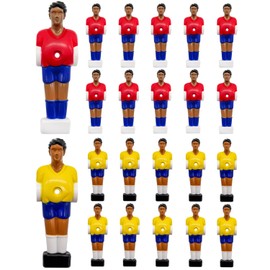EYEPOWER 22 Table Football Figures 13 mm – Spain vs. Brazil – Table Football Table Football Game Accessories Football Table Replacement Parts Table Football Figures