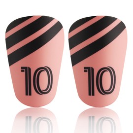 2 Pcs Mini Football Shin Pads, Small Football Shin Guards, Mini Soccer Youth Kids Shins Pads Guards Pad for Boys Girls Teenagers Kids