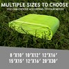 7 Mil Lime Green 10x12 Feet Tarp -Multifuctional Poly Tarp