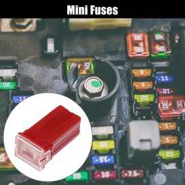 X AUTOHAUX 3pcs 32V 50 Amps Mini Block Fuse Car Box Shaped Fuse for Trucks