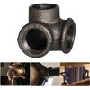 AUSENNA Three way pipeline joint tee pipe coupling T-joint part