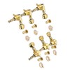6Pcs Full Closed Guitar Tuning Key Accurate Fast Operation Stable