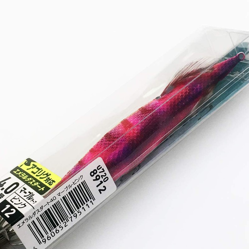 Daiwa Egi Squid Fishing Em Dart 40 Marble-Pink