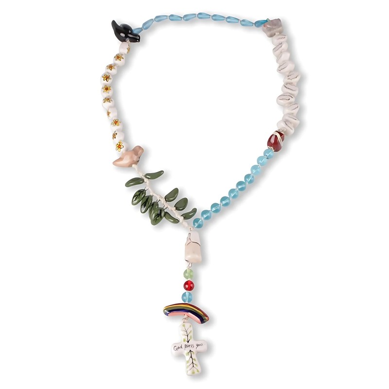 Blue Sky Clayworks Noah's Rosary Necklace