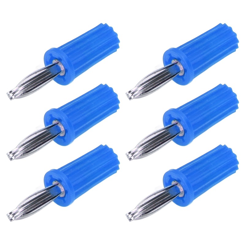 100Pcs Banana Socket 4mm ABS Nickel Plated Brass Material Good