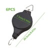 Plant Pulleys for Hanging Plants Plant Pulley Hanger with 6