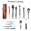 DUEBEL Professional Chef Plating Kit, 12 Piece Culinary Plating Set,