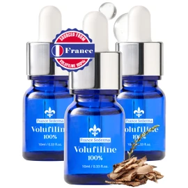 100% Volufiline Ampoules – Advanced Firming & Lifting Facial Ampoule from France Sederma, Intense Hydration & Skin Rejuvenation for Youthful, Perfect for Layering & DIY, 0.33 fl.oz (10ml) 3 Pack