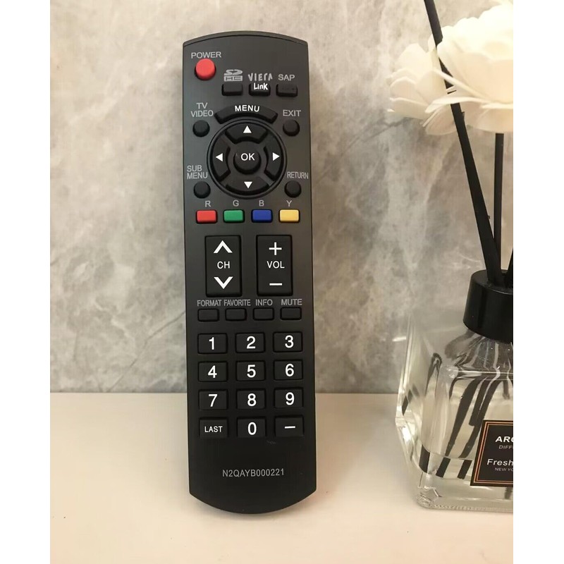 Replacement Remote Control for Panasonic Viera Plasma TV TH-M50HD18 TC-32LX85