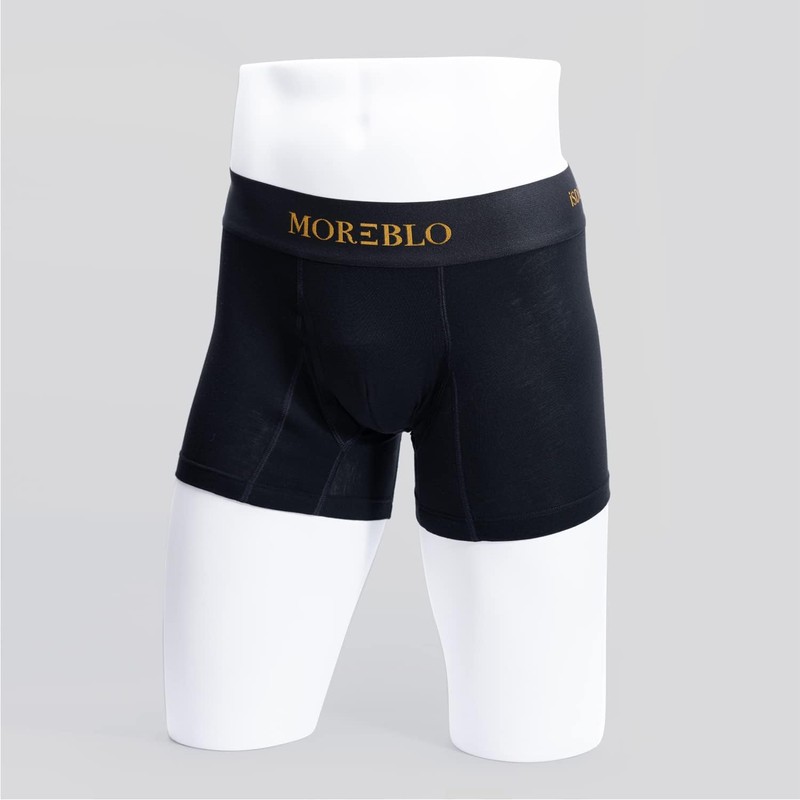 iSDG Men’s Boxer Shorts, Open Front, 3-Layer Construction, Absorbing Pad