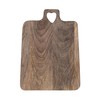 Creative Co-Op Mango Wood Cheese/Cutting Board with Heart Shaped Handle,