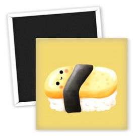 Kawaii Sushi Kühlschrankmagnet - Lustige Kühlschrankmagnete für Food Liebhaber - Bunte Deko für die Küche - Kreative Geschenke - Niedliche Kühlschrank Accessoires - Sushi Deko