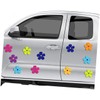 VICASKY 24Pcs Magnetic Flower Stickers for Home and Car Door
