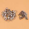 Pack of 20 Rivets Fasteners, Dummy Shape Pull Ring Rivets