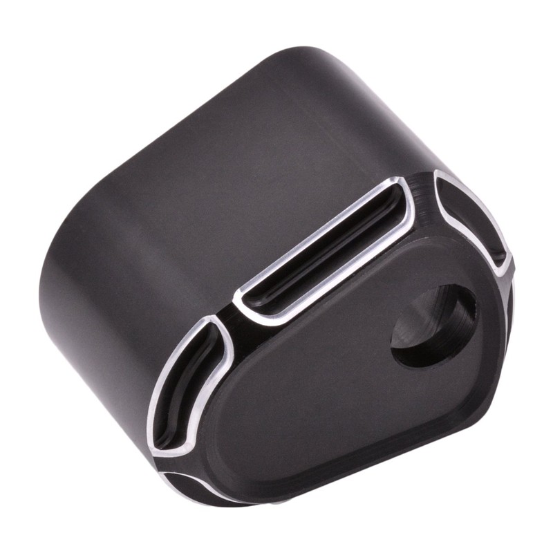 NATGIC 1PCS Black Billet Aluminum Ignition Switch Cover for Harley