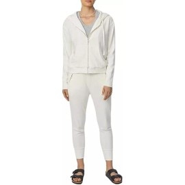 Bandier Sincerely Jules The Juniper Hoodie Womens Size S Cream