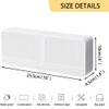 2-in-1 Wall Mounted Soap Dish,Soap Holder with Hooks, No Drilling