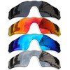 Betterun 4 Pieces Polarized Replacement Lenses for Oakley Radar EV