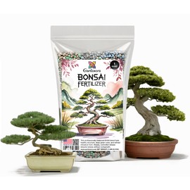 Gardenera Premium Bonsai Fertilizer – Slow-Release Bonsai Tree Food for Compact Growth, Dense Branching & Healthy Roots | Ideal for All Bonsai & Money Trees [1 Quart]