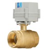 HSH-Flo 1-1/4 inch 110-230VAC 50/60Hz NPT Brass 2 Way Normally