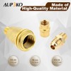 Aupoko QCC1 Nut Propane Gas Fitting Adapter Kit, Propane Gas