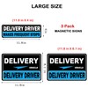 Hozodusi Delivery Driver Car Magnet, Delivery Magnetic Car Door and