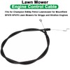 ZAMDOE 81000625/0 Stop Cable Fits for Champion R484p Petrol Lawnmower