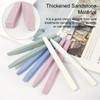 Jaasuee 8 Pieces Stone Nail File and Pumice Stone Stick